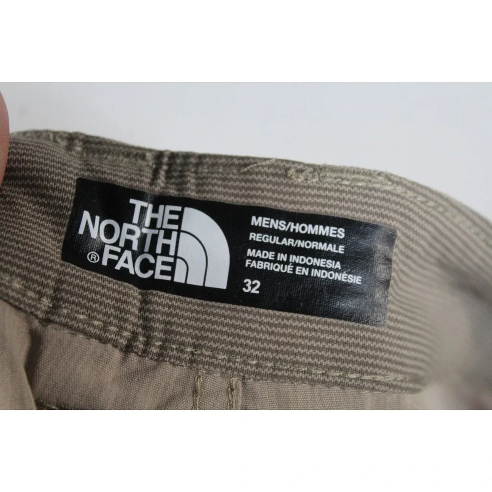 The North Face Men Gray Chino Shorts Casual Outdoor Size 32